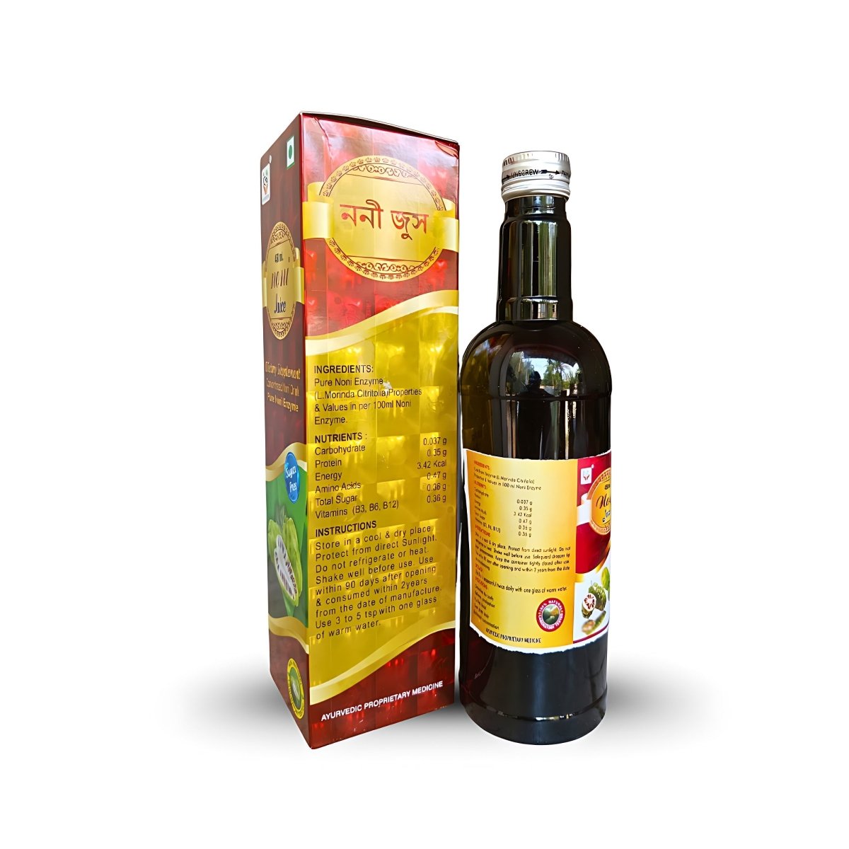 Gita Ayurvedic NONI juice 450ml (pack of 2)