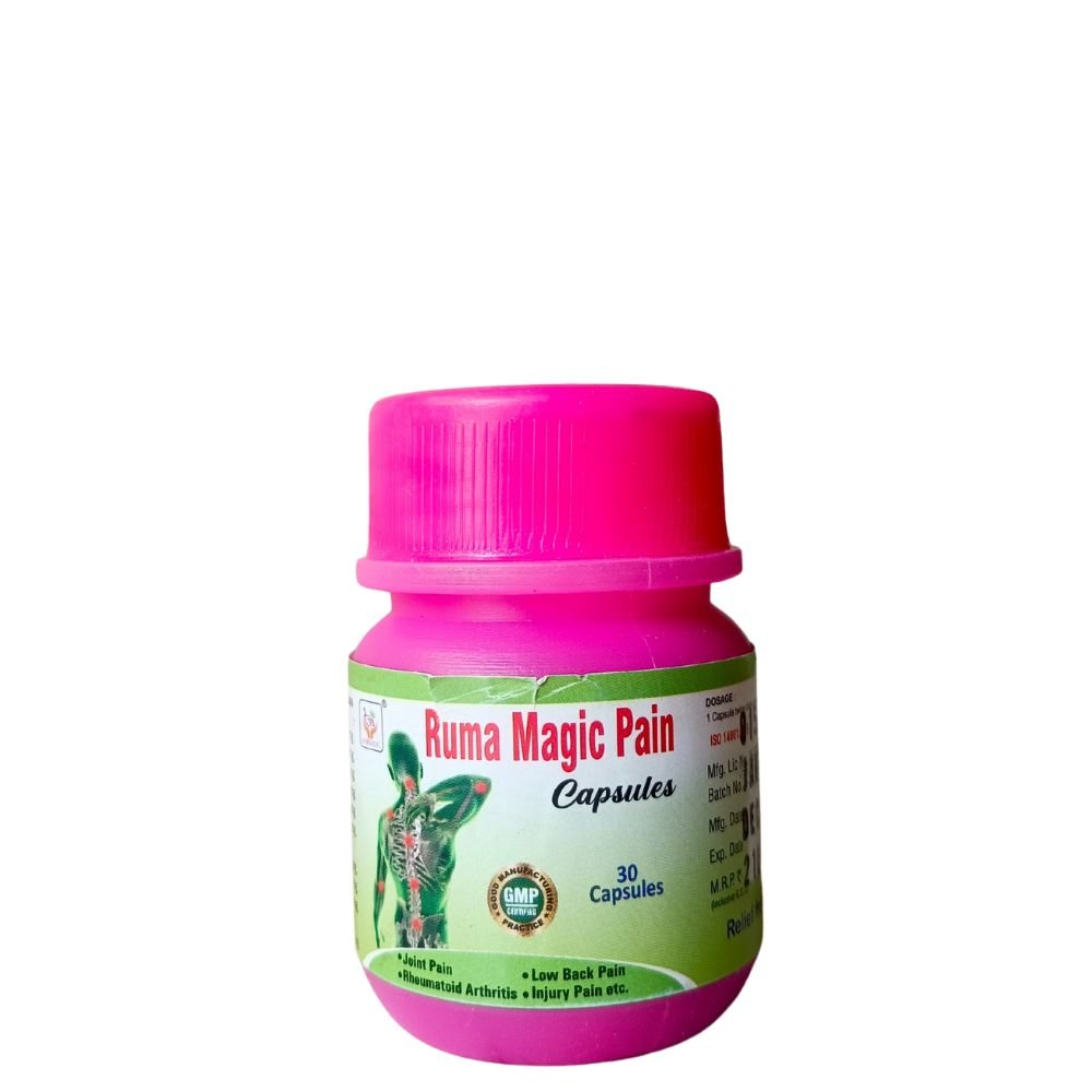Gita Ayurvedic Ruma Magic Pain 30 Capsules (pack of 2)