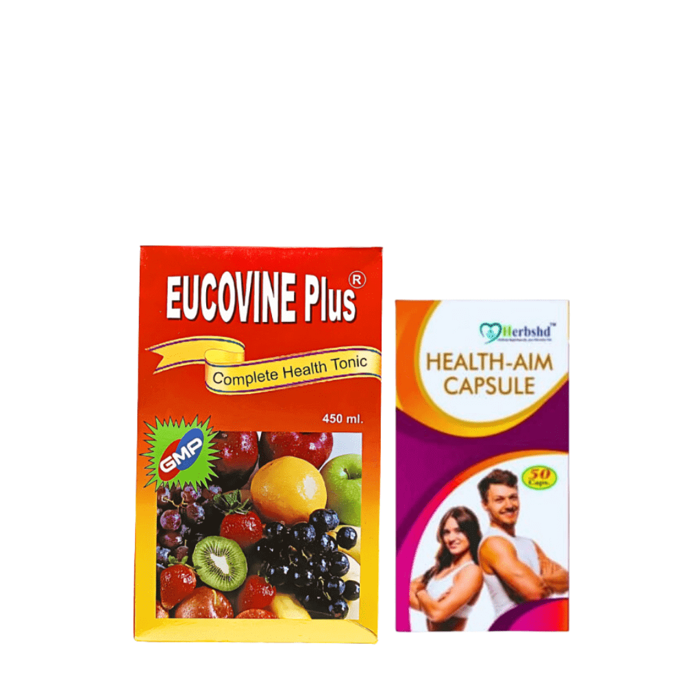 Good Health Eucovine Plus Tonic &amp; Health - Aim Capsule (Combo)