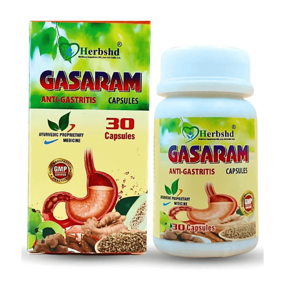 Green Punarnawar Tonic & Gasaram Capsule