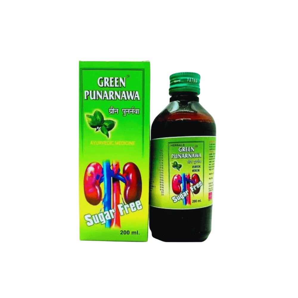 Green Punarnawar Tonic & Gasaram Capsule combo