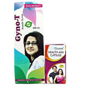 Gyno - T Syrup & Health Aim Capsule(Combo )