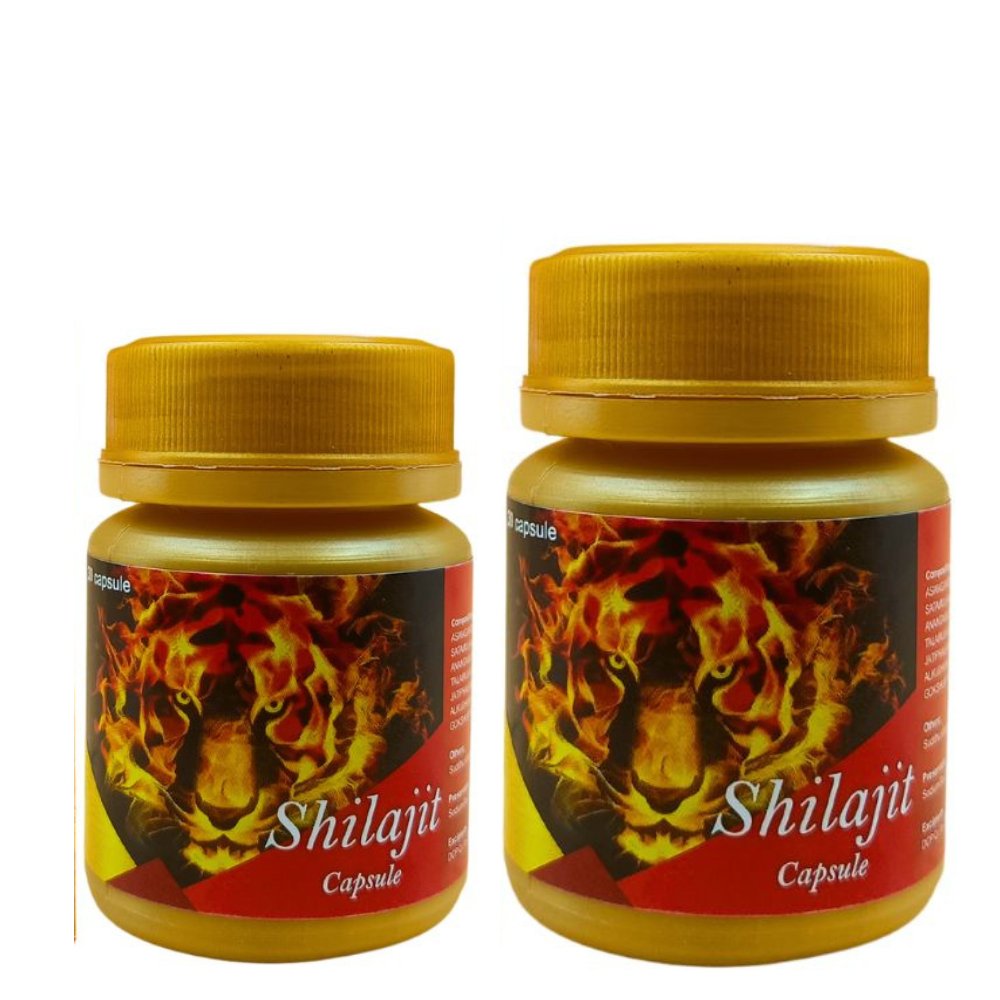 (H - N - D) Shilajit Capsule improve strength stamina Pack Of 2