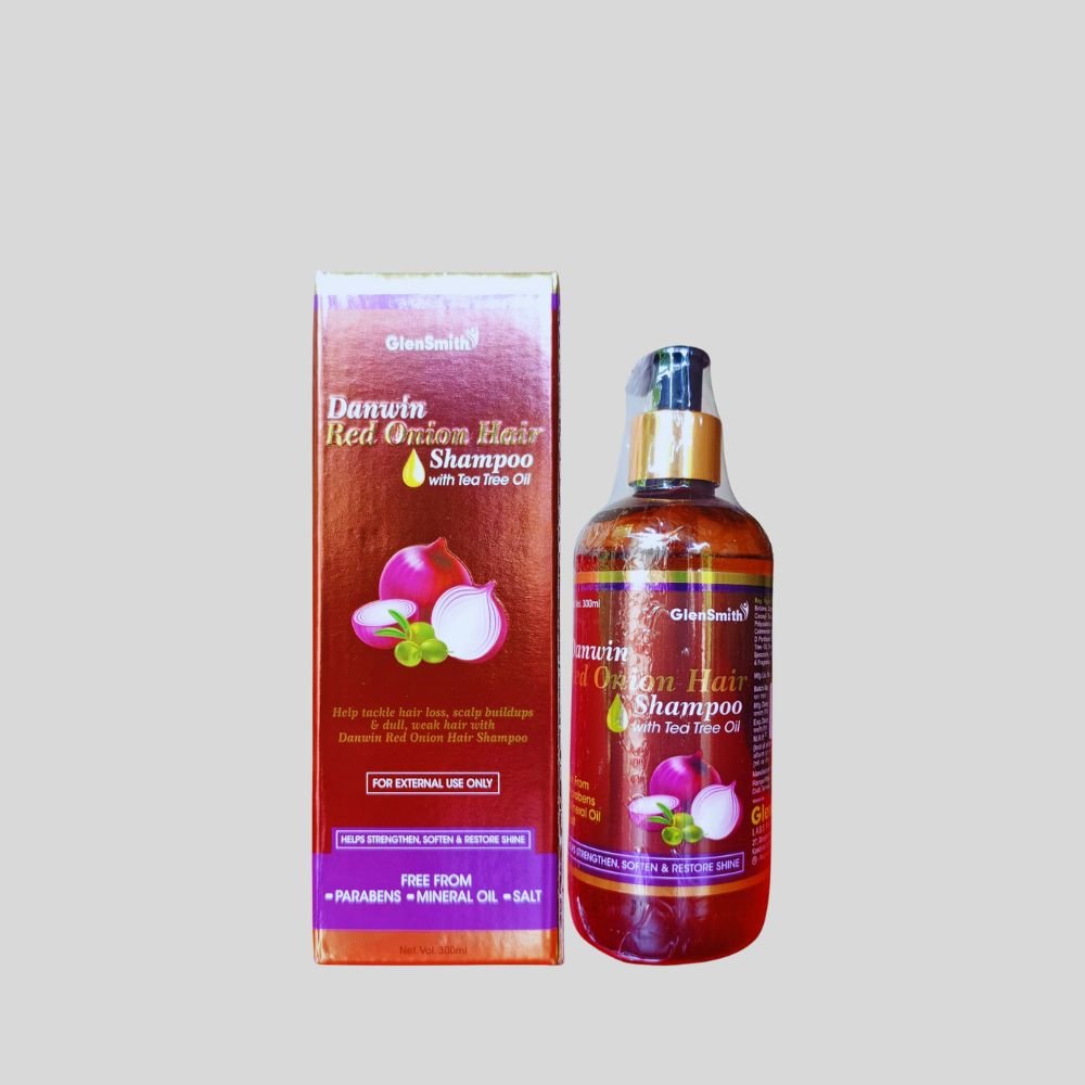Hair loss and regrowth Red Onion Shampoo And Health Aim Capsule(combo)