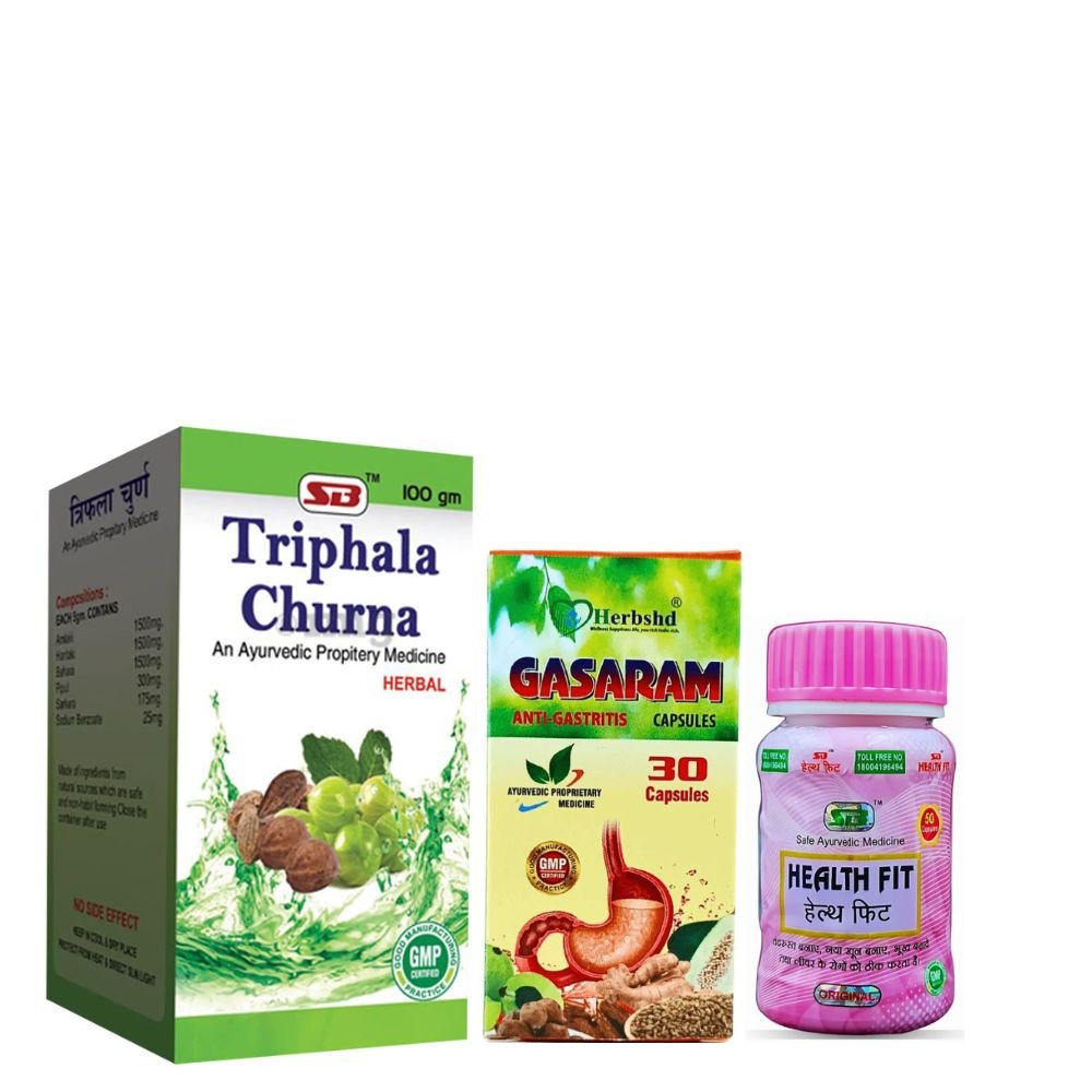 Health fit capsule & Gasaram capsule & Triphala churna