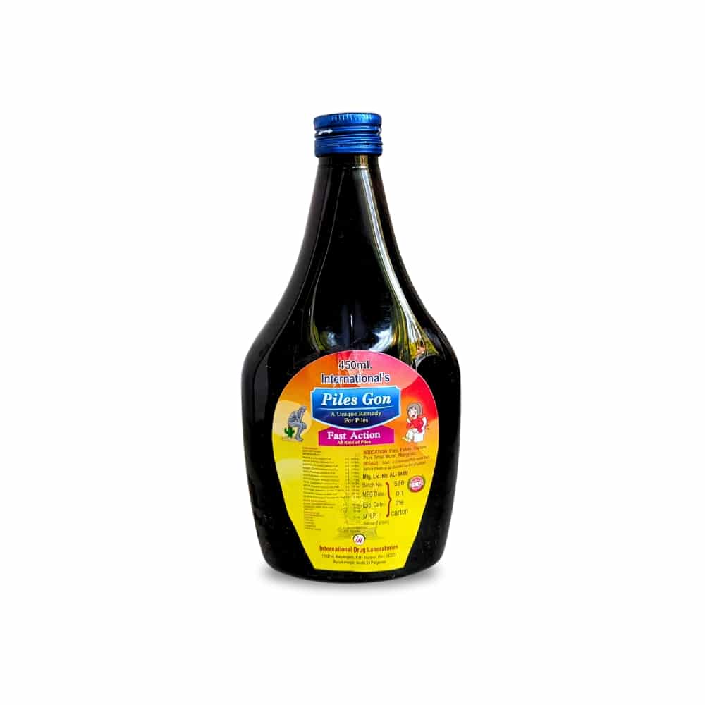 Hemorrhoids Cure Piles Gon Syrup ( Pack Of 3 )