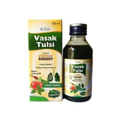 Herbal Cough Remedy Vasak Tulsi Syrup