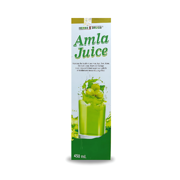 Herbs N Drugs Amla Juice 450ml. ( pack of 2)