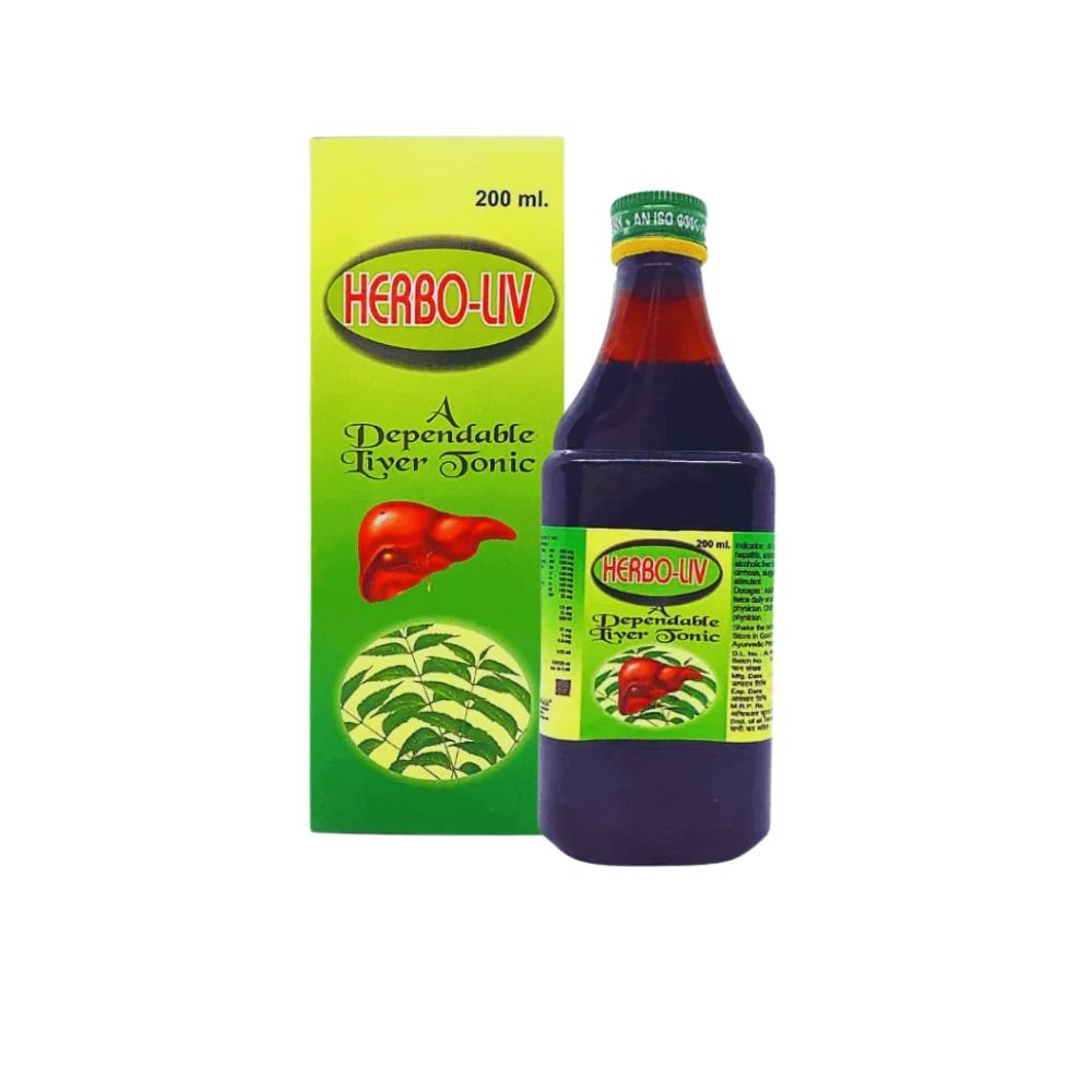 Herbs N Drugs Herbo - Liv syrup for liver disease (Pack Of 4)