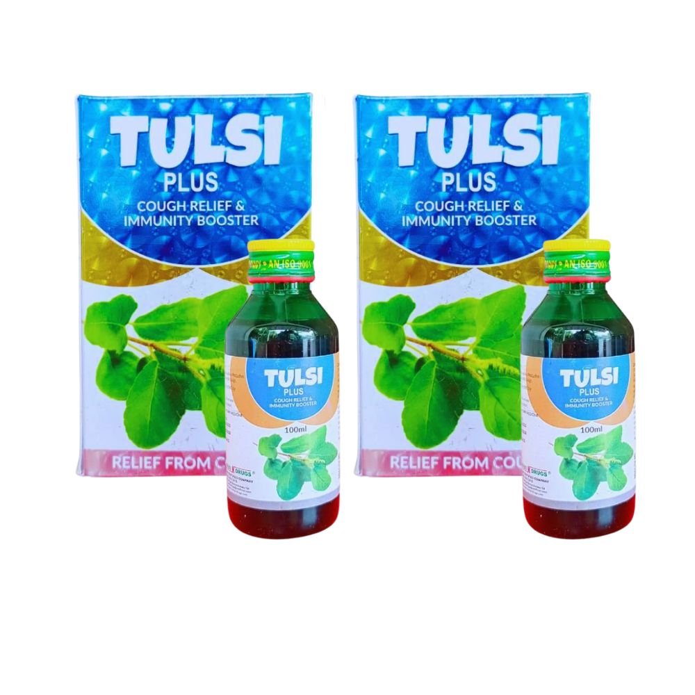 Herbs N Drugs Tulsi plus Syrup for Dry cough (Pack of 5)