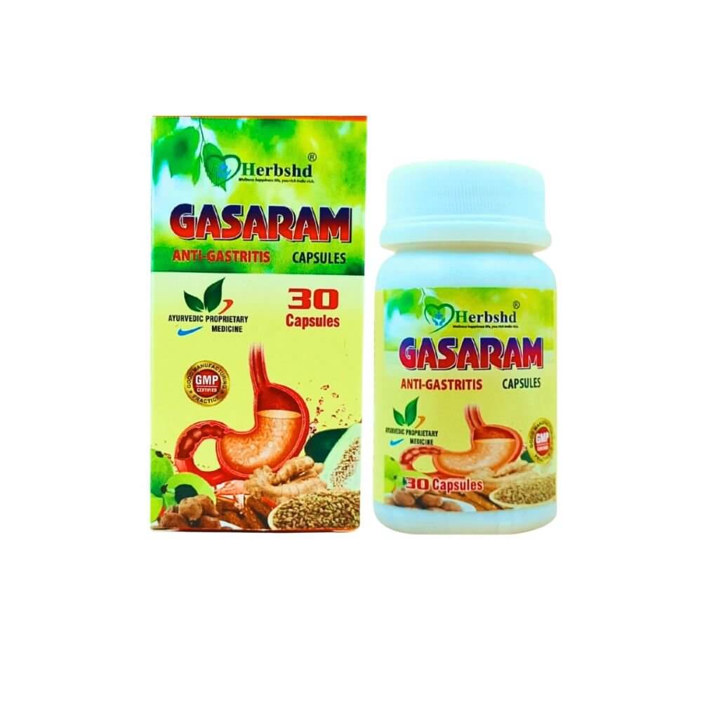 Herbshd Ayurvedic Gasaram Capsule & Gasliv - SF Tonic combo