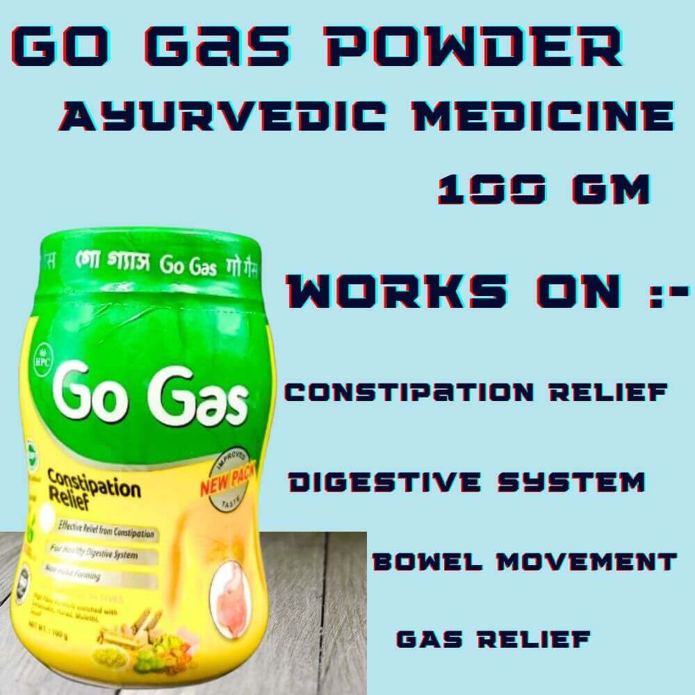 Herbshd Ayurvedic Gasaram Capsule & Go Gas Powder combo