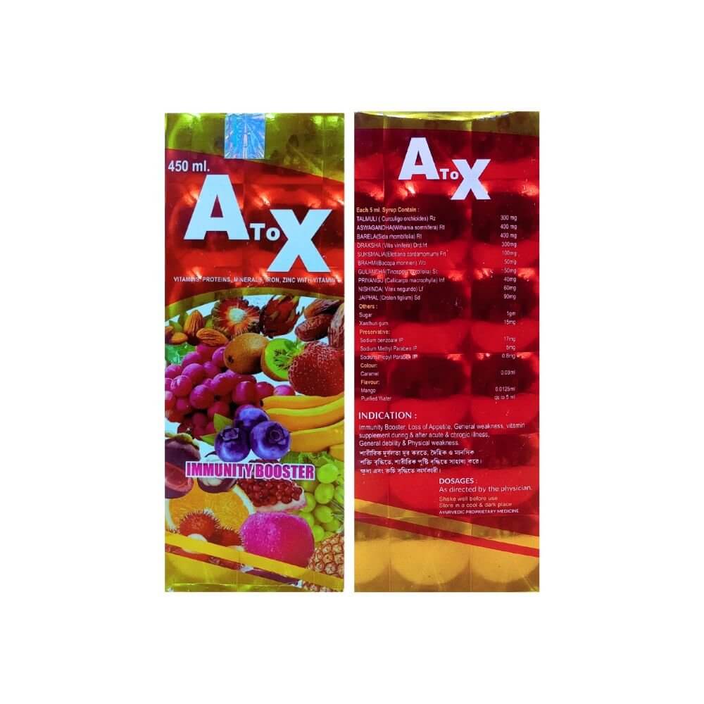 Herbshd Ayurvedic Health Aim Capsule & A To X tonic combo