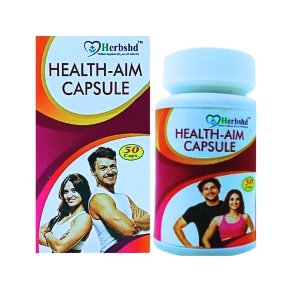 Herbshd Ayurvedic Health Aim Capsule & Calcibone Syrup combo