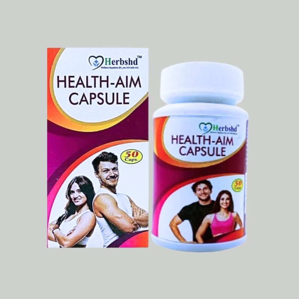 Herbshd Ayurvedic Health Aim Capsule & Kufcure Syrup - 500 ml (combo pack)