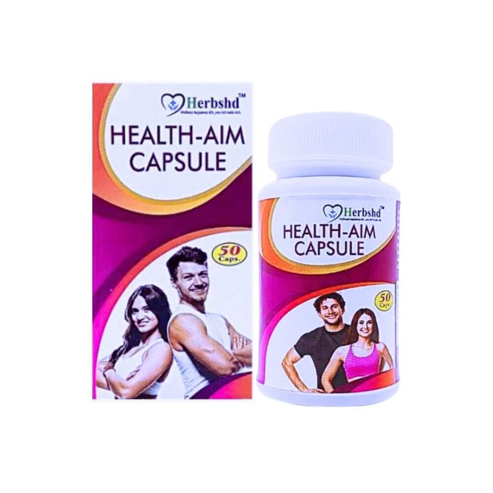 Herbshd ayurvedic Health Aim capsule & Shalsa combo