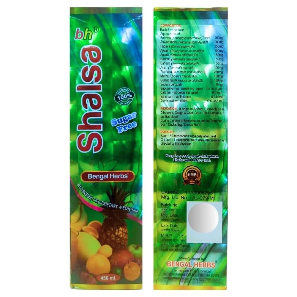 Herbshd ayurvedic Health Aim capsule & Shalsa combo