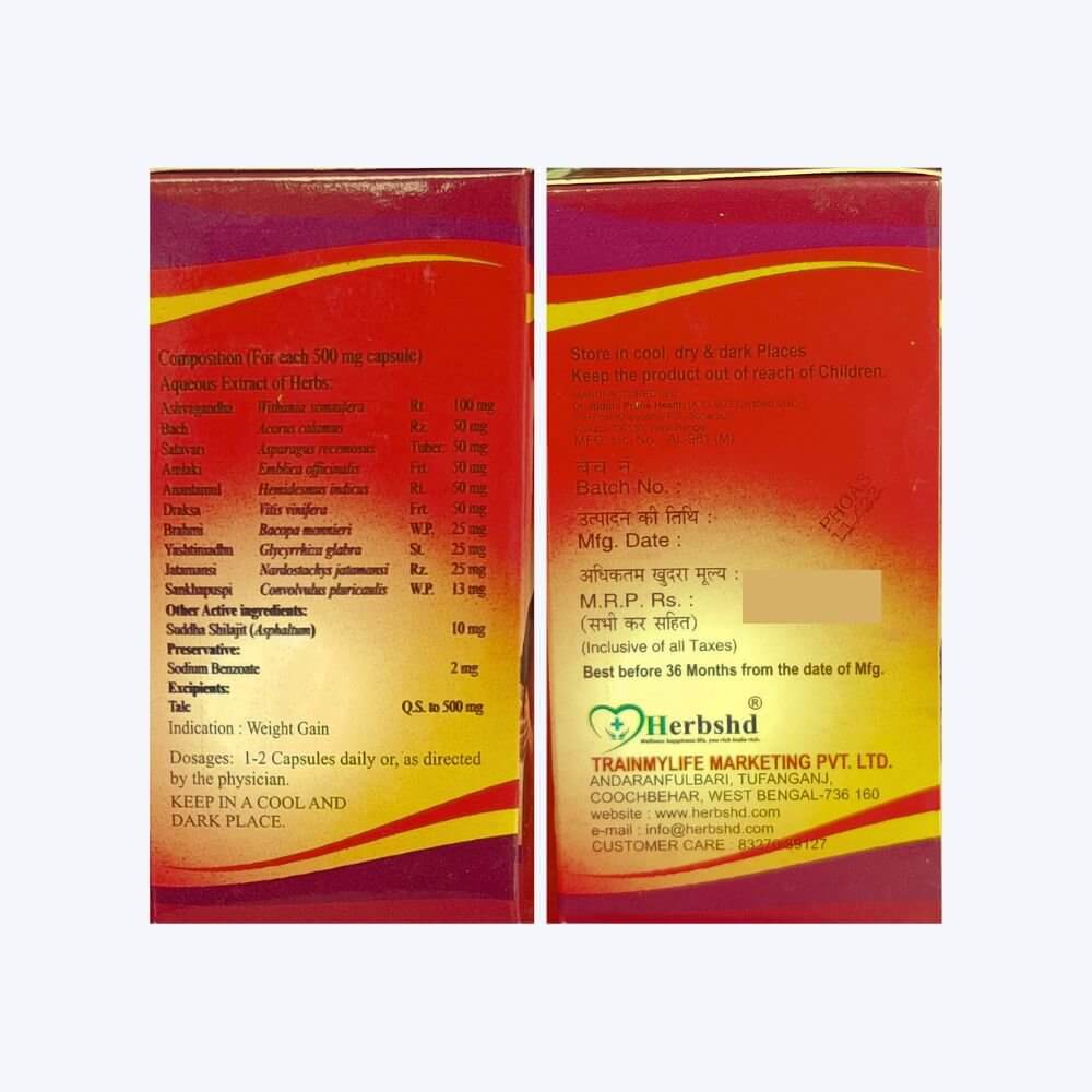 Herbshd Ayurvedic Health Aim Plus Capsule & Real Health Tonic with Real Health Capsule (combo pack)