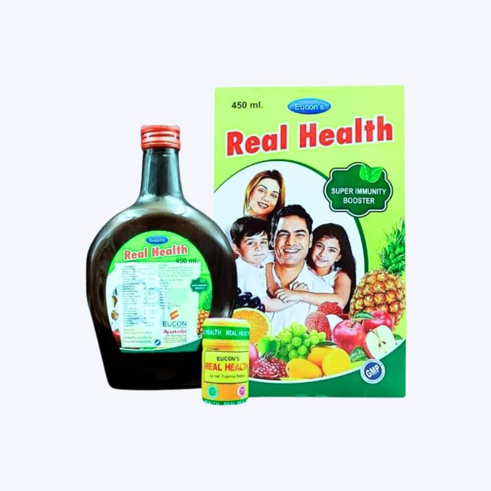 Herbshd Ayurvedic Health Aim Plus Capsule & Real Health Tonic with Real Health Capsule (combo pack)