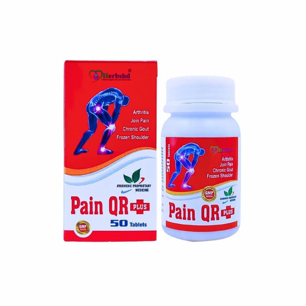 Herbshd Ayurvedic Pain QR Plus Capsule & Paralitol Gel - pack of 2 (combo pack)