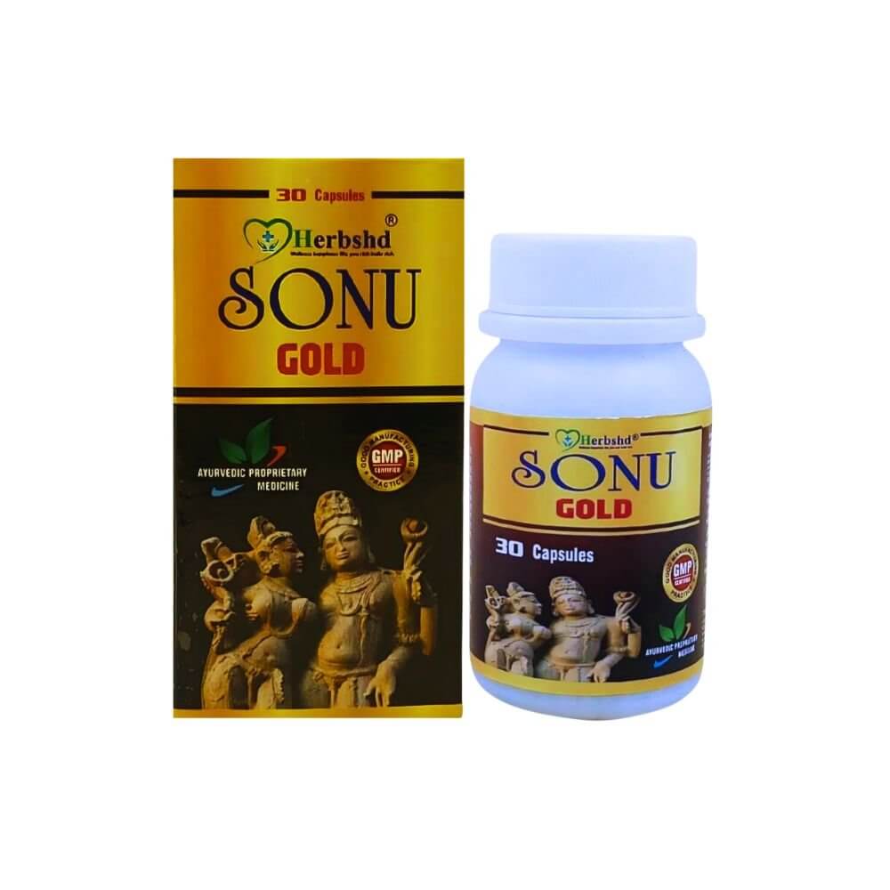 Herbshd Ayurvedic Sonu Gold capsule & Xtra Zosh capsule combo pack
