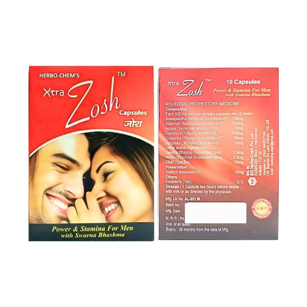 Herbshd Ayurvedic Sonu Gold capsule & Xtra Zosh capsule combo pack