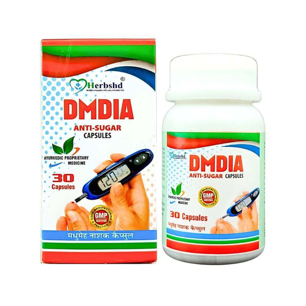 Herbshd Ayurvedic Sugar Care DMDIA Capsule (Pack Of 2)