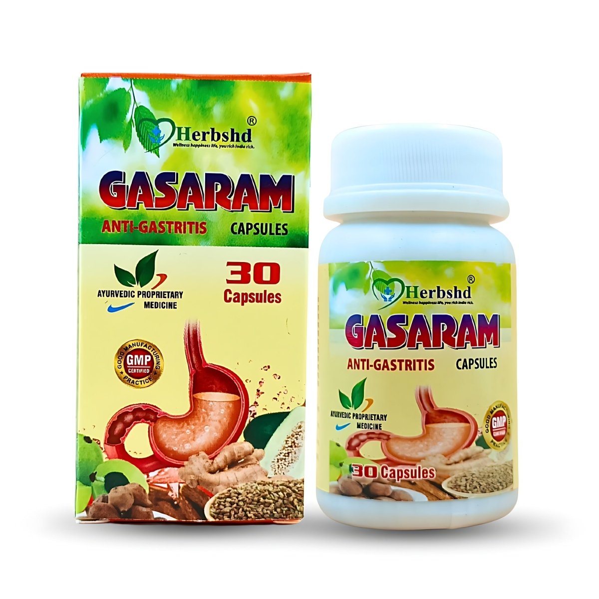 Herbshd Gasaram Anti-Gastritis Capsule