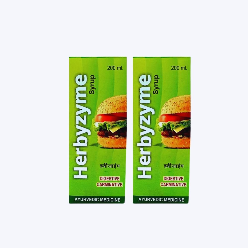 Herbyzyme Syrup 200ml (pack of4)