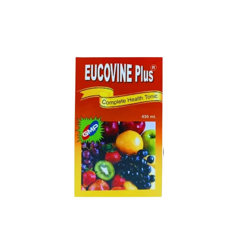 Immunity Booster Eucovine Plus Complete Health Tonic 450 - ml. (pack of 2)