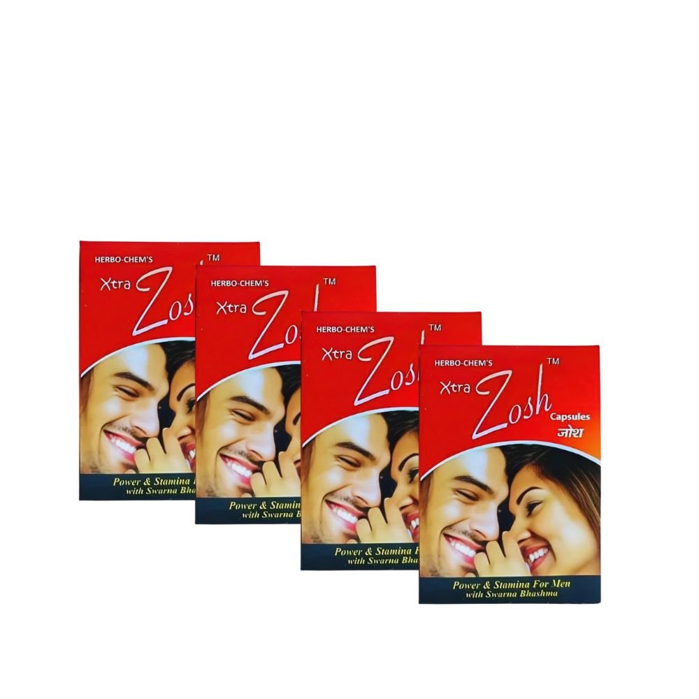 Stamina Boost Xtra Zosh Capsule Pack Of 4 (Free Manforce )