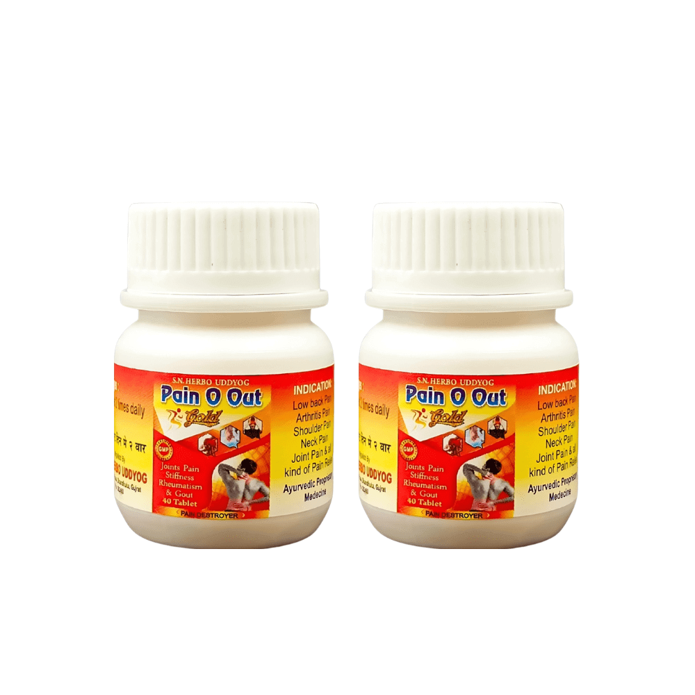 Golden Joint Pain Relief Tablets (Pack of 2)
