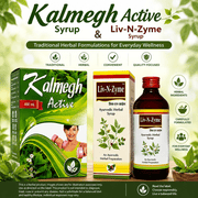 Kalmegh Active Syrup & Liv-N-Zyme Syrup – Herbal Wellness Combo