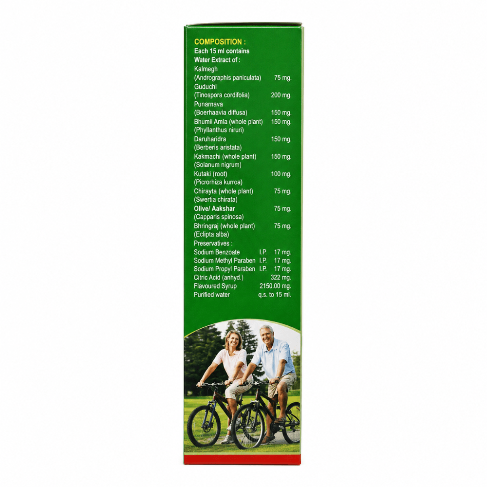 Kalmegh Active Syrup & Liv-N-Zyme Syrup – Herbal Wellness Combo