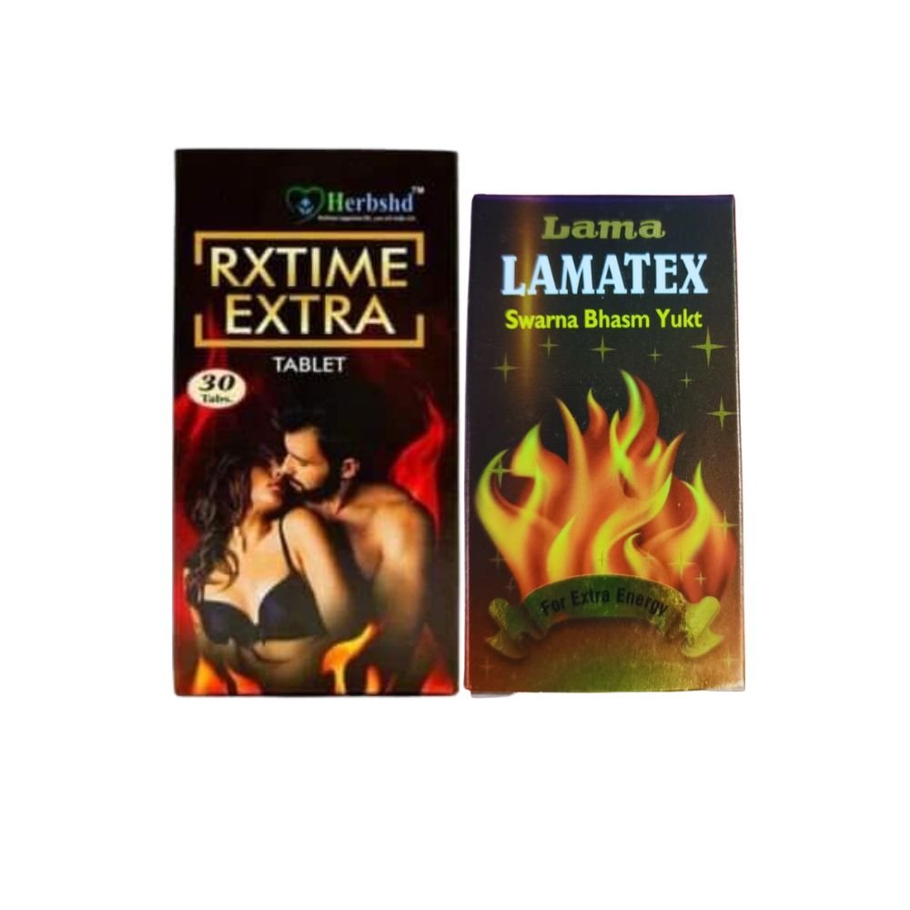 Lana Swarna Bhasma & Rxtime Extra Tablet(Combo Pack)