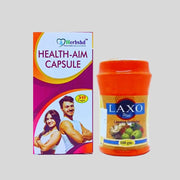 Laxo Plus Powder And Health Aim Capsule combo