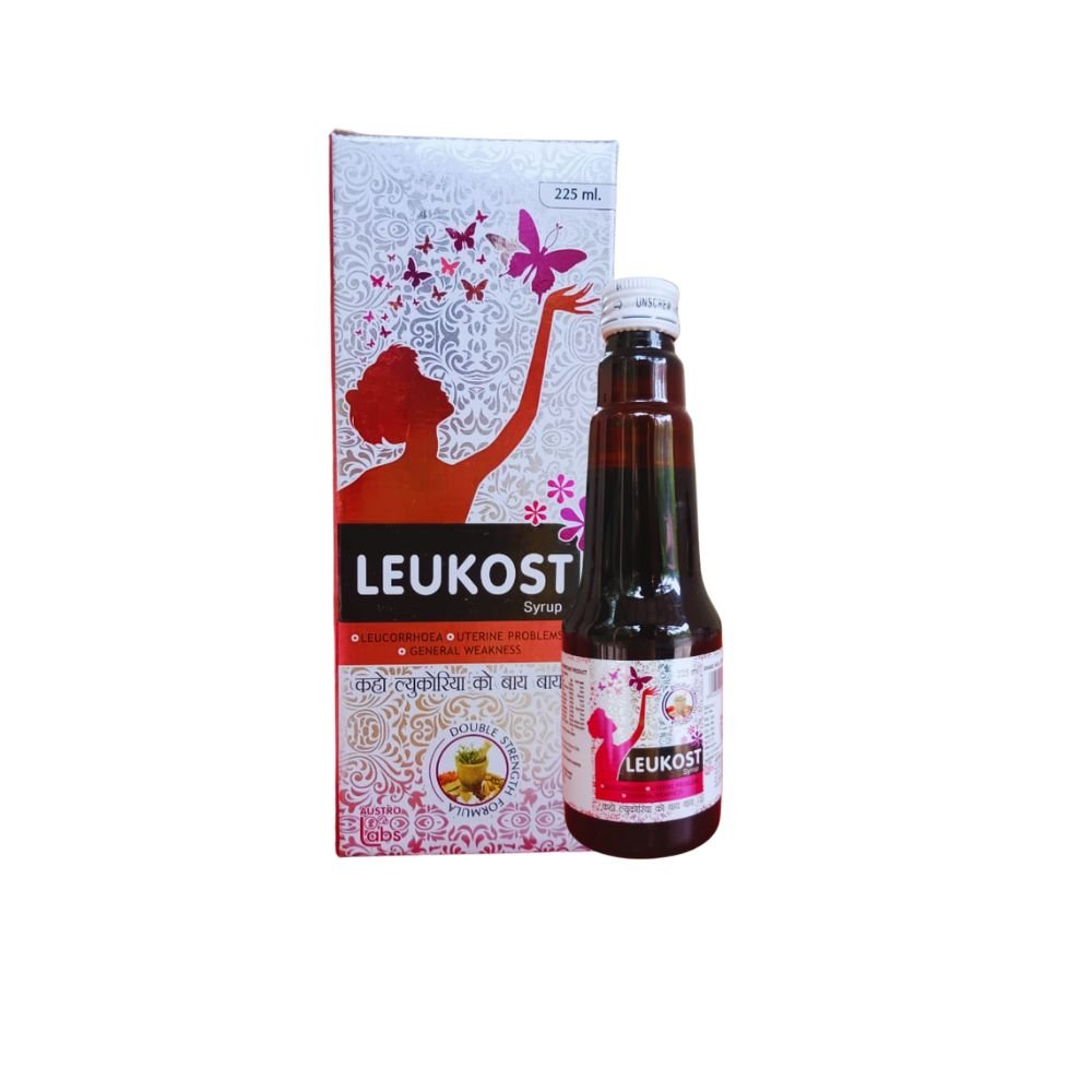 Leukost Syrup Women's Health For General Weakness (pack of 3)