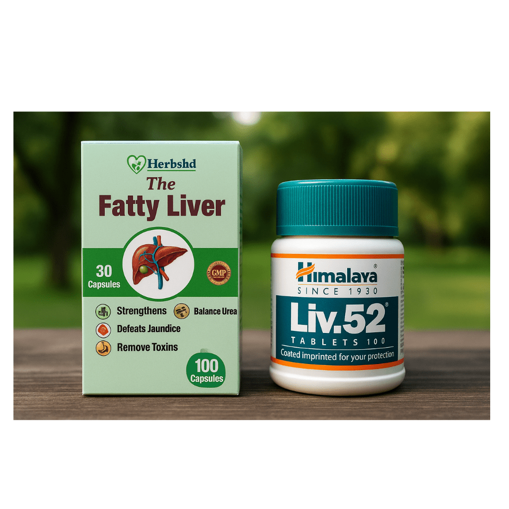 Liver Detox Combo – Liv.52 & Herbshd Fatty Liver Care