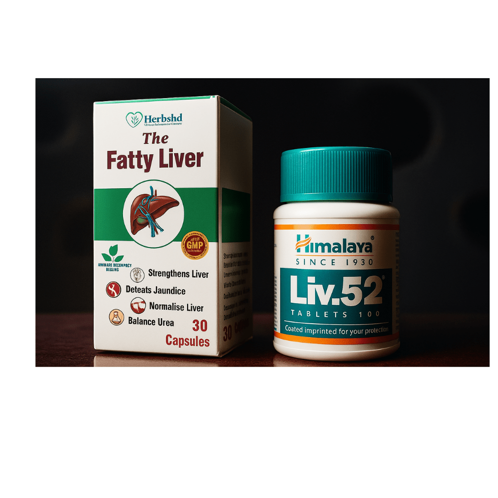 Liver Detox Combo – Liv.52 & Herbshd Fatty Liver Care