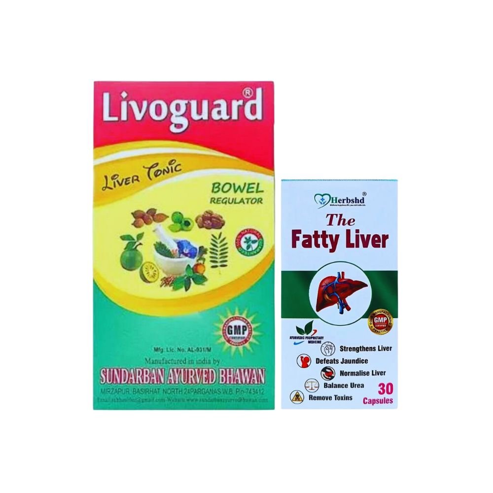 Livoguard Liver Tonic & The Fatty Liver Capsule For Liver Care