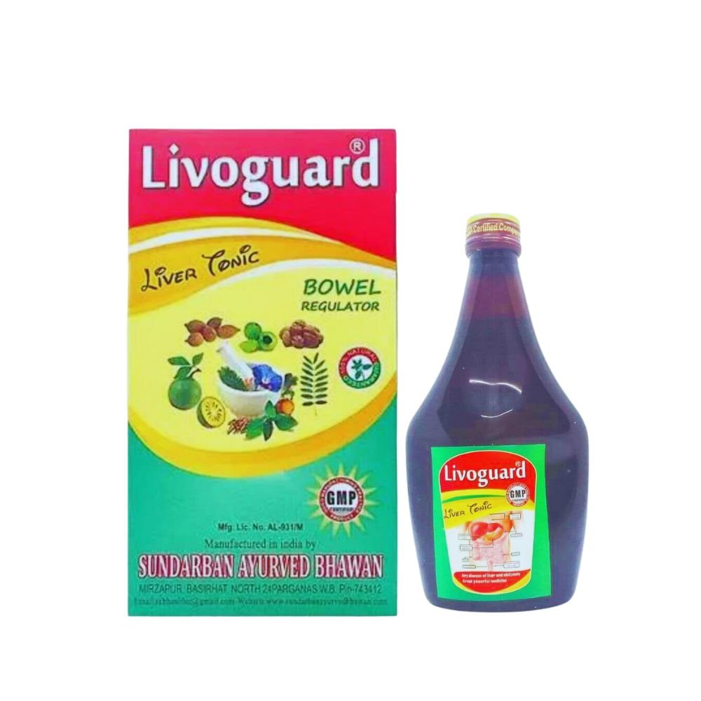 Livoguard Liver Tonic & The Fatty Liver Capsule For Liver Care