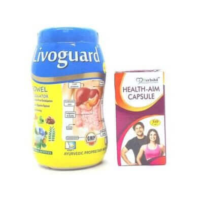 Livoguard Powder & Health Aim Capsule (combo pack)