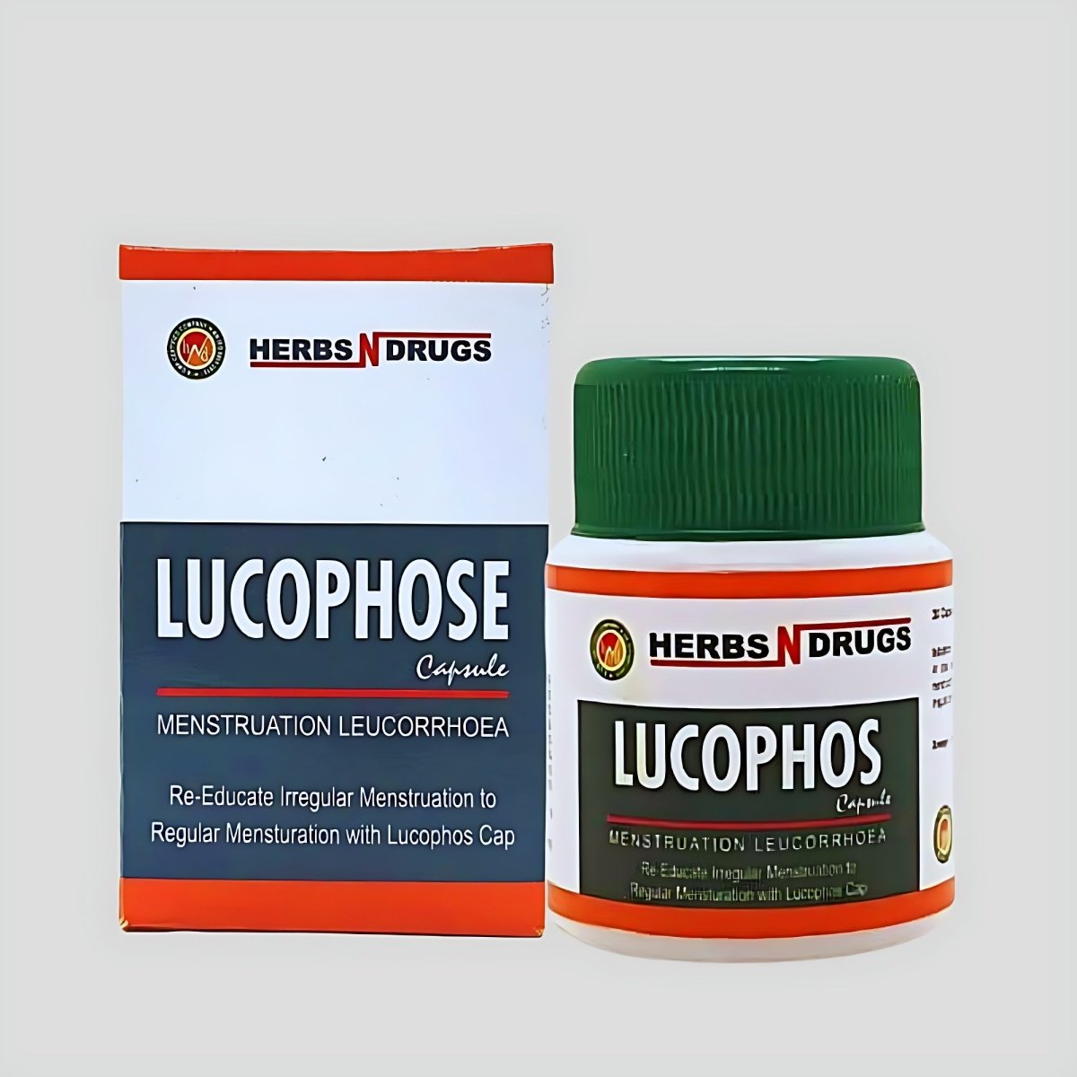 Lucophose Capsules - Fast Relief from Period Pain (Pack of=5)