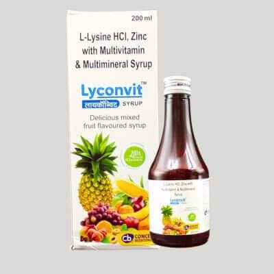 Lyconvit Syrup (pack of 3)