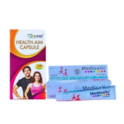 Medisalic Cream & Health - Aim Capsule Combo For Flawless skin