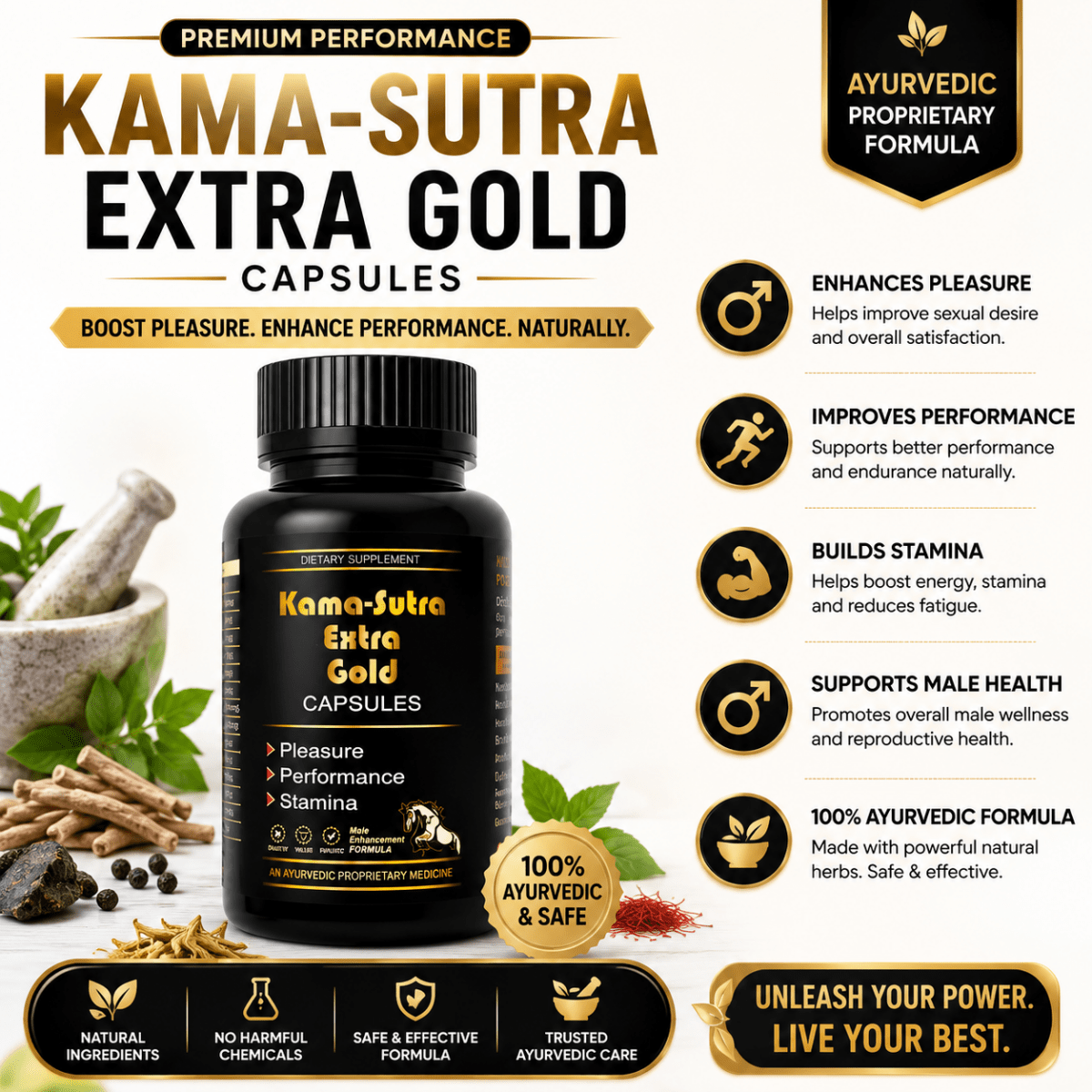 Men's Vitality & Wellness Combo | For Premature Ejaculation & Erectile Dysfunction