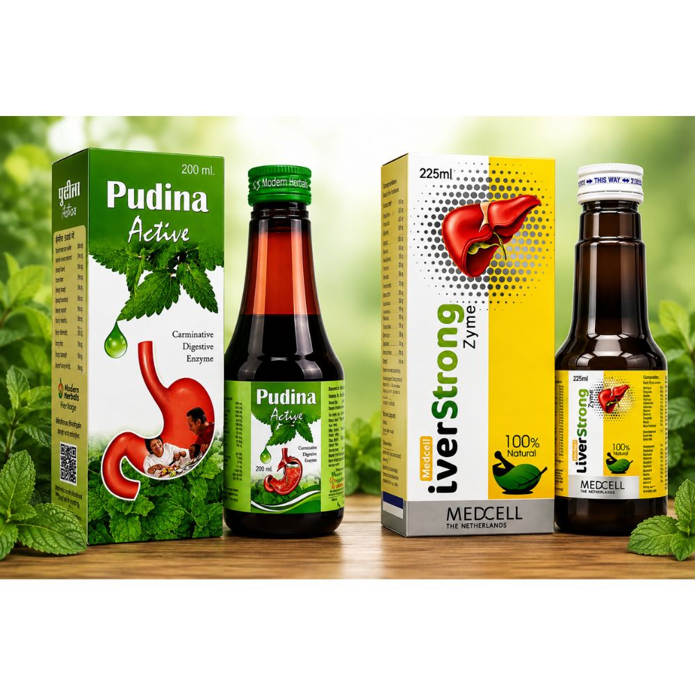 Mint Leaves Benefits: Everyday Wellness with Pudina Active Juice & Liver Strong Zyme