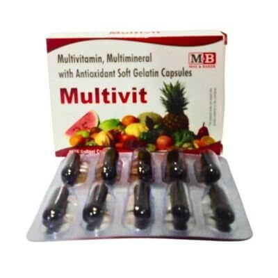 Multivit Plus Syrup & Capsule (combo pack)