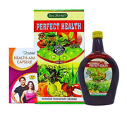 Multivitamins Perfect Health Tonic & Health Aim Capsule (Combo)