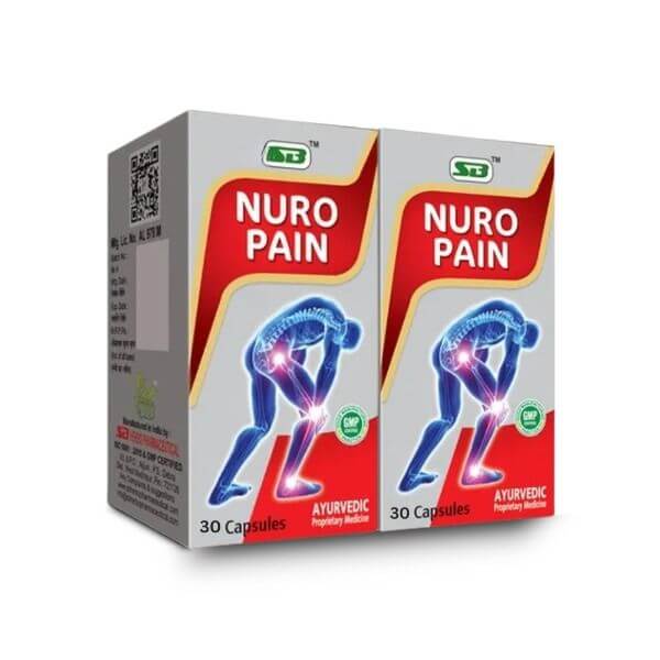 Muscle Pain Relief SB Nuro Pain 30 Capsule ( Pack Of 2 )